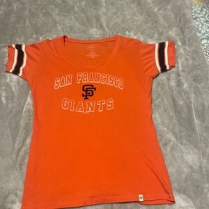 San Francisco Giants womens Orange T-Shirt